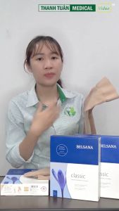 Vớ gối chống giãn tính mạch Belsana Classic AG độ I - Nhập khẩu từ Đức có nhiều size lựa chọn