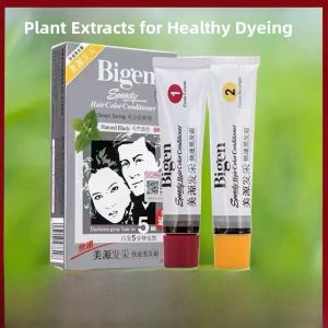 Original Quick Black Hair Dye Natural Color Plant-Based Hair Coloring Shampoo Blacken Combs Easy-To-Use Hair Dyeing Agent