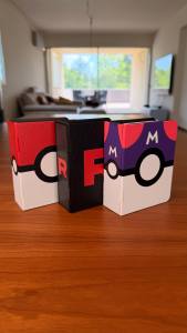 POKE BOOK - Sliding Card Binder for Toploader - Create Your Own Custom Design Pokemon Design One Piece Design and more