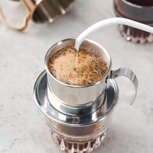 เครื่องปรับแต่งหม้อกาแฟสแตนเลส หม้อกาแฟชงกาแฟ อุปกรณ์ หมายเลข แบบหยด วัตถุประสบการณ์ เป้าหมาย: สำหรับใช้ในบ้านชุดเครื่องชงกาแฟ