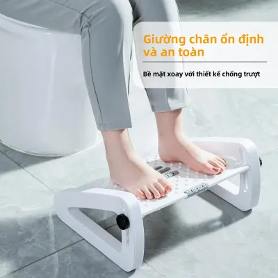 Ghế Kê Chân Có Thể Điều Chỉnh Thiết Kế Công Thái Học Di Động Có Chức Năng Massage Giảm Áp Lực Kiểu Dáng Hiện Đại Chân Ghế Bằng Nhựa