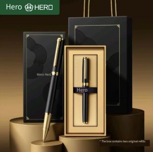 HERO | Bộ Quà Tặng Bút Bi Hero - Bút Ký Kim Loại Cao Cấp Sang Trọng Bút Bi Doanh Nhân Thanh Lịch Món Quà Lý Tưởng Dành Cho Nam Và Nữ