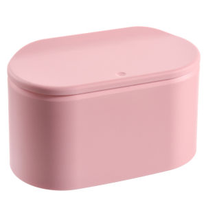 Press Top Small Desk Trash Can 1pcs