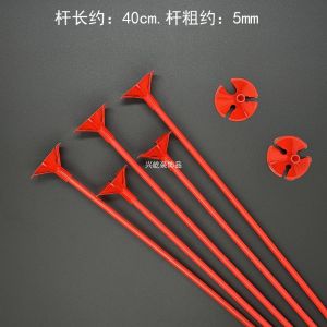 Strong Suction Cup Balloon Stick Holder Festival Decoration Accessories Glass Tile Wood Board Arrangement PVC Material