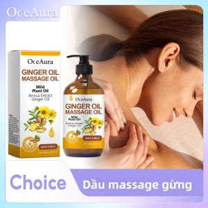 Tinh Dầu Gừng 100ml Để Thư Giãn Massage Toàn Thân Tinh Chất Dưỡng Ẩm - Giảm Mệt Mỏi Cơ Bắp Cải Thiện Khả Năng Phục Hồi Và Dưỡng Ẩm Cho Da Cho Phụ Nữ