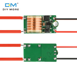 diymore DC 4.2-9V to AC 10-20KV Miniature High Voltage Ignition Module Purple High Temperature Arc Can Ignite Wooden Cardboard Boxes Small Ignition Device wit