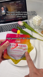 【BUY 2 TAKE 3】5PCS SAK SPF90+ PA++++ Sunscreen 50ml Waterproof And Sweatproof Sunscreen Moisturizing