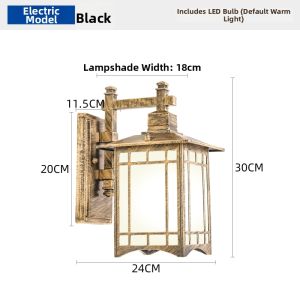 Waterproof Modern Minimalist Outdoor Wall Light