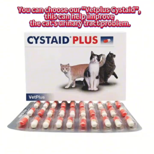 Cystaid Plus (1BOX-30 kap) Termurah – Obat Vitam Suplemen untuk Kucing Dewasa Pipis