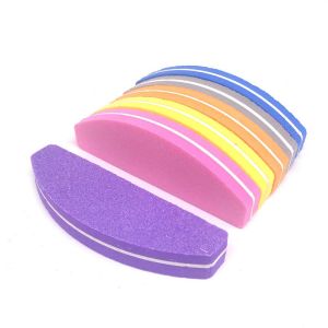 10 Pcs Mini Sponge Nail Files Buffing Sanding Manicure Block Care Nails Art Buffer Polish Pedicure Board Salon Manicure Tools