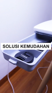 Laci Tempel Bawah Meja Desk Drawer Laci Multifungsi Desk Storage