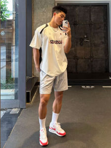 Quần Short Thể Thao Mùa Hè Ice Skin Mỏng Nhanh Khô Cho Nam Quần Short Chạy Bộ Bóng Rổ Mỹ Quần Short Thể Thao Nam Mùa Hè