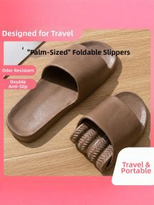 DAHONGNIANDAI | Folding Portable Slip-resistant Odor-proof Disposable Slippers