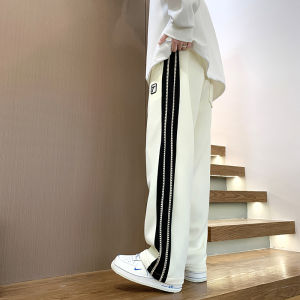 Quần Dài Thể Thao Nam Mùa Thu Đông Dày Dặn Thường Ngày Rộng Rãi Ống Đứng Thời Trang Hợp Thời Trang Đa Năng Cho Học Sinh