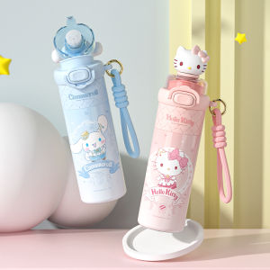 Hello Kitty Childrens Thermal Cup Water Cup Ladies High Aesthetic Value 2025 New Model Students Special Purpose Insulated Mug