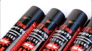 FT Super 99 Adhesive Spray Glue for Fabric Foam Embroidery Upholstery and Crafts - 600ml