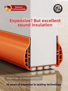 WEIKAMAYI | Soundproofing Door Seal Noise Reduction Under Door Weatherstripping Strip