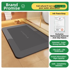 Watthour | Water Absorbent Quick Drying Anti-slip Doormat