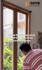 Venetian blinds / Krey / Tirai Aluminium NOVE