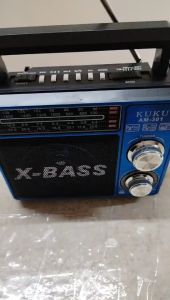 Rechargeable AM/FM/TV/SW 4 Band Radio with USB/TF/Bluetooth MP3 Player AM1862BT