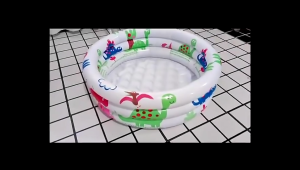 Inflatable Swimming Pool for Baby Inflatable Riding Driving Round Swimming Pool for Kids Baby Pool