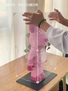 กล่องอะคริลิคใส babythree กล่องใส่โมเดล art toy กล่องโชว์ กล่องโชว์สินค้า ตู้โมเดล ประกอบเอง มีหลายสีให้เลือก