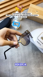 SNEAKERSSHOP17 Kacamata Pria Atarashi Aviator Lensa Polaris Anti Silau Sunglass Gaya Pria Photocromic