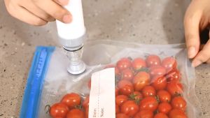 Dụng Cụ Hút Chân Không Mini Dùng Tay Tiện Lợi - Tặng Kèm 10 Túi