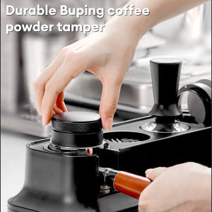 Vermax Espresso Coffee Tamper Holder Tamper Base Portafilter Holder Barista Tools For 51/53/58mm Tamping Station ABS+Steel Material