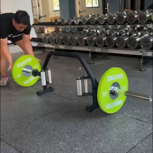 XMASTER Hex Trap Bar Deadlift Barbell Gym Fitness Alat Angkat Beban Squat Latihan Home Gym