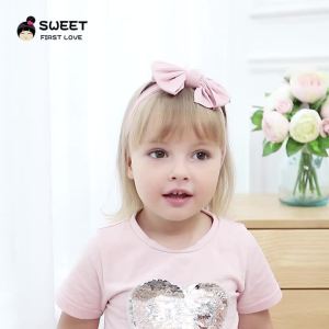 3Pcs/Lot Cable Knit Baby Bow Headbands For Children Elastic Baby Girls Turban Kids Hair Bands Newborn Headwrap Hair Accessories
