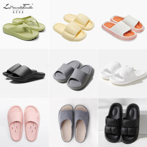 New World Family Linen Thong Slippers Bathroom Home Summer Indoor Anti-Slip Couple Slippers Breathable Comfortable EVA Inner