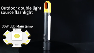 Aonelec flashlight rechargeable heavy duty flashlight 3500mAh USB Output Super Bright Portable Torch Light