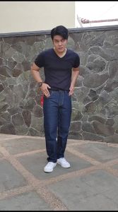 Celana panjang pria jeans reguler berkualitas 27-38