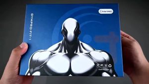 GYMPRO FIT 1 Muscle Massage Gun Portable Fascial Gun Alat Pijat Getar Elektrik Relaksasi Otot Fusia