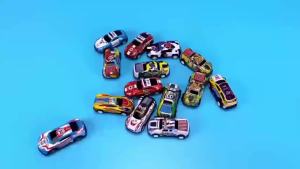 Alloy Sheet Metal Sliding Car Model Toy Set 20/30/50 PCS Racing Vehicle Gift Pack with Friction Power Birthday Gifts for Boys