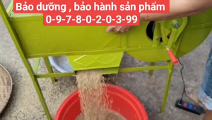 Máy quạt thóc thổi thóc mini đa năng chạy điện