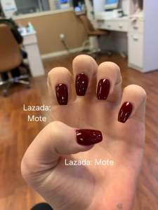 Nailbox TAY tone Đỏ đô và đỏ tươi - xem bảng màu ảnh số 2