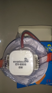 Down Light 3 Warna EVATECH Termurah-6 W-D2