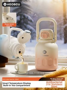 HEOSCU | Cốc Cách Nhiệt Dung Lượng Lớn 2000ml