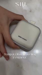 Hikaru Storage Medicine Pills Box - Kotak Tempat Penyimpanan Obat Perhiasan Aksesoris Serbaguna Multifungsi Travel Cas