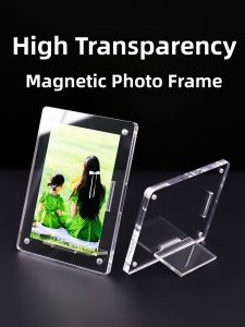 QINLEYI | Magnetic Acrylic Transparent Photo Display 3-5 Inches