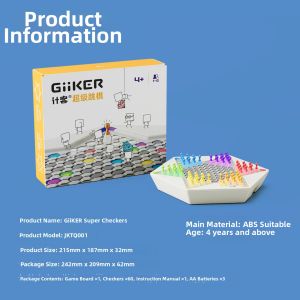 Giiker | Intelligent Multifunction Children Hopping Chess Boardgame