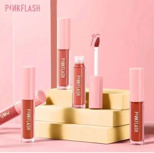[BPOM] PINK FLASH Lasting Matte Lipcream Lipstik Cair