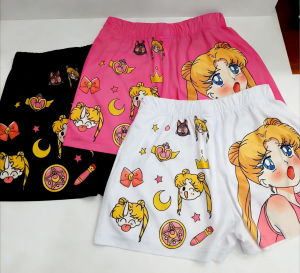 Adult and Kids Sweet Cool Pretty Guardian Moon Shorts Color-Block Anime 3D Print Casual Streetwear Sporty Versatile Pants
