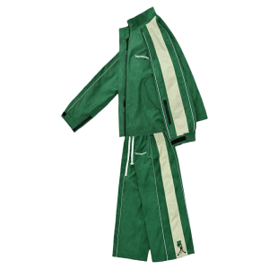 ZACHARIAH | Moss Green Suede Ski Suit Waterproof Warm