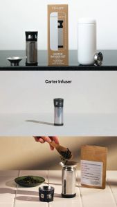 Fellow - Carter Infuser Set ชุดกรองชา พร้อมแก้ว Carter 16 oz ใช้ได้กับแก้ว Carter