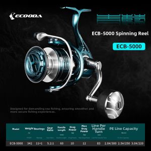 Seawater Resistant Aluminum Left-Right Switchable Fishing Reel for Boat and Offshore