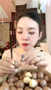 MACADAMIA NUTS Dr Pinoca Macadamia Ready To Eat With Shell Unsalted Rich Nutrition Healthy Good For Health 180gr