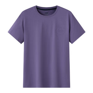 จี๊ป | เสื้อยืดคอกลมแขนสั้นทรงหลวมสำหรับผู้ชาย เสื้อยืดคอตตอนผสมโพลีเอสเตอร์สำหรับกลางแจ้ง ระบายอากาศได้ดี แห้งเร็ว น้ำหนักเบา สำหรับผู้ชายและผู้หญิง